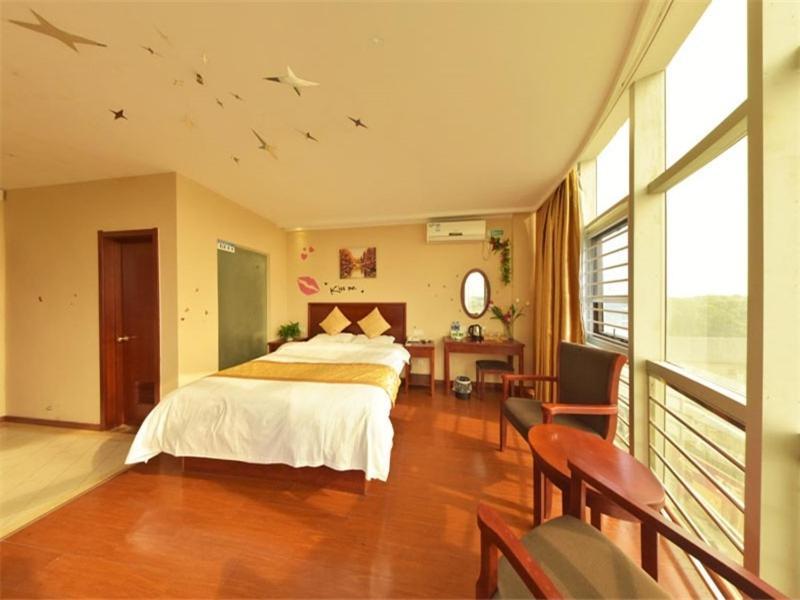 Greentree Inn Shanghai Songjiang District Yanshou Road Li Ta Express Hotel Zhujing Exteriör bild