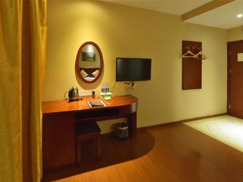Greentree Inn Shanghai Songjiang District Yanshou Road Li Ta Express Hotel Zhujing Exteriör bild