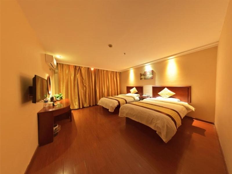Greentree Inn Shanghai Songjiang District Yanshou Road Li Ta Express Hotel Zhujing Exteriör bild