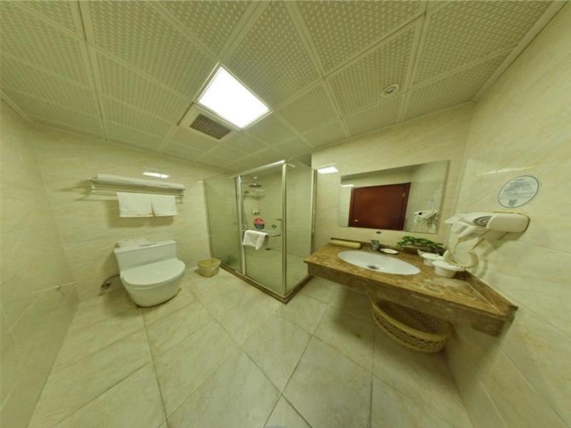 Greentree Inn Shanghai Songjiang District Yanshou Road Li Ta Express Hotel Zhujing Exteriör bild