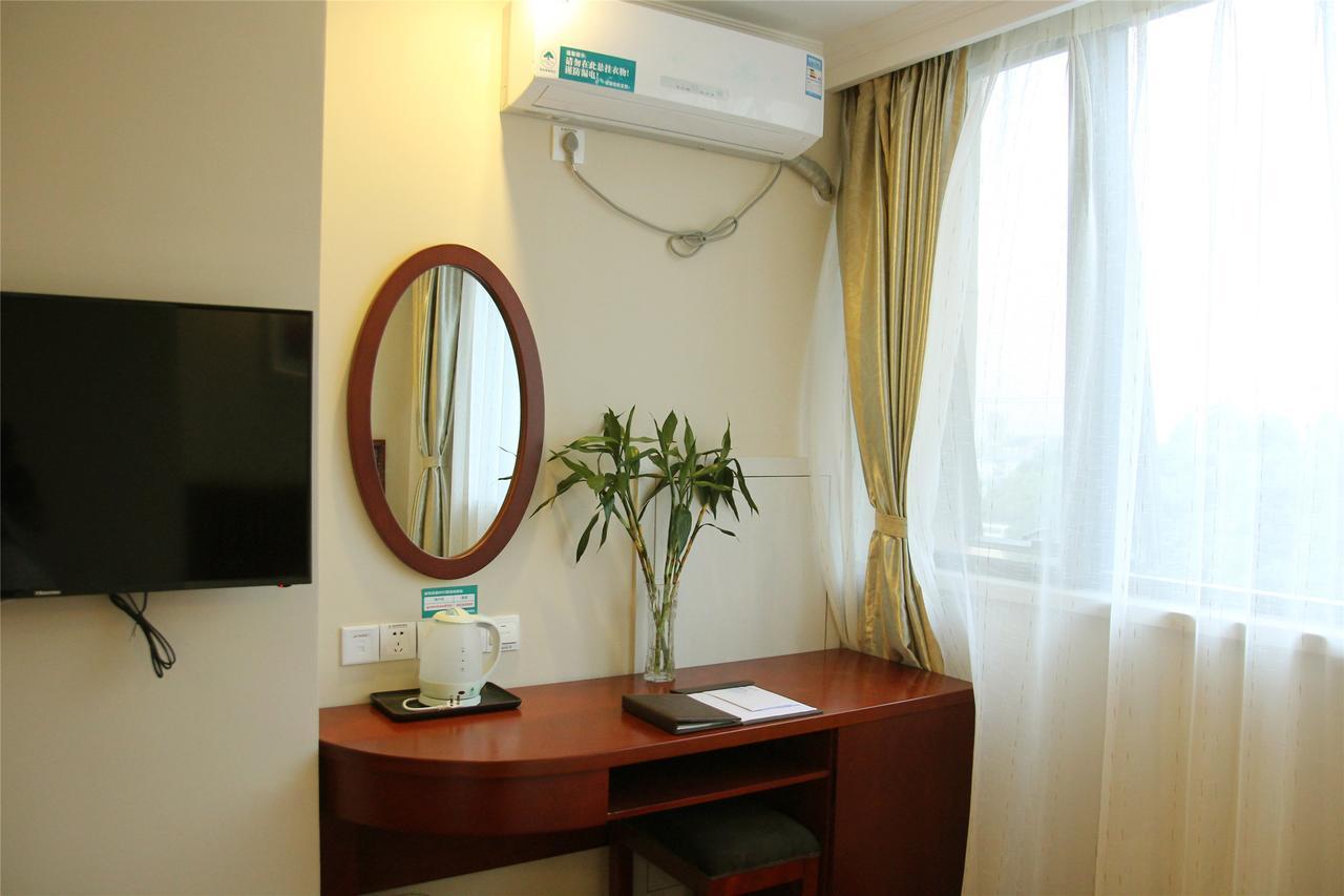 Greentree Inn Shanghai Songjiang District Yanshou Road Li Ta Express Hotel Zhujing Exteriör bild