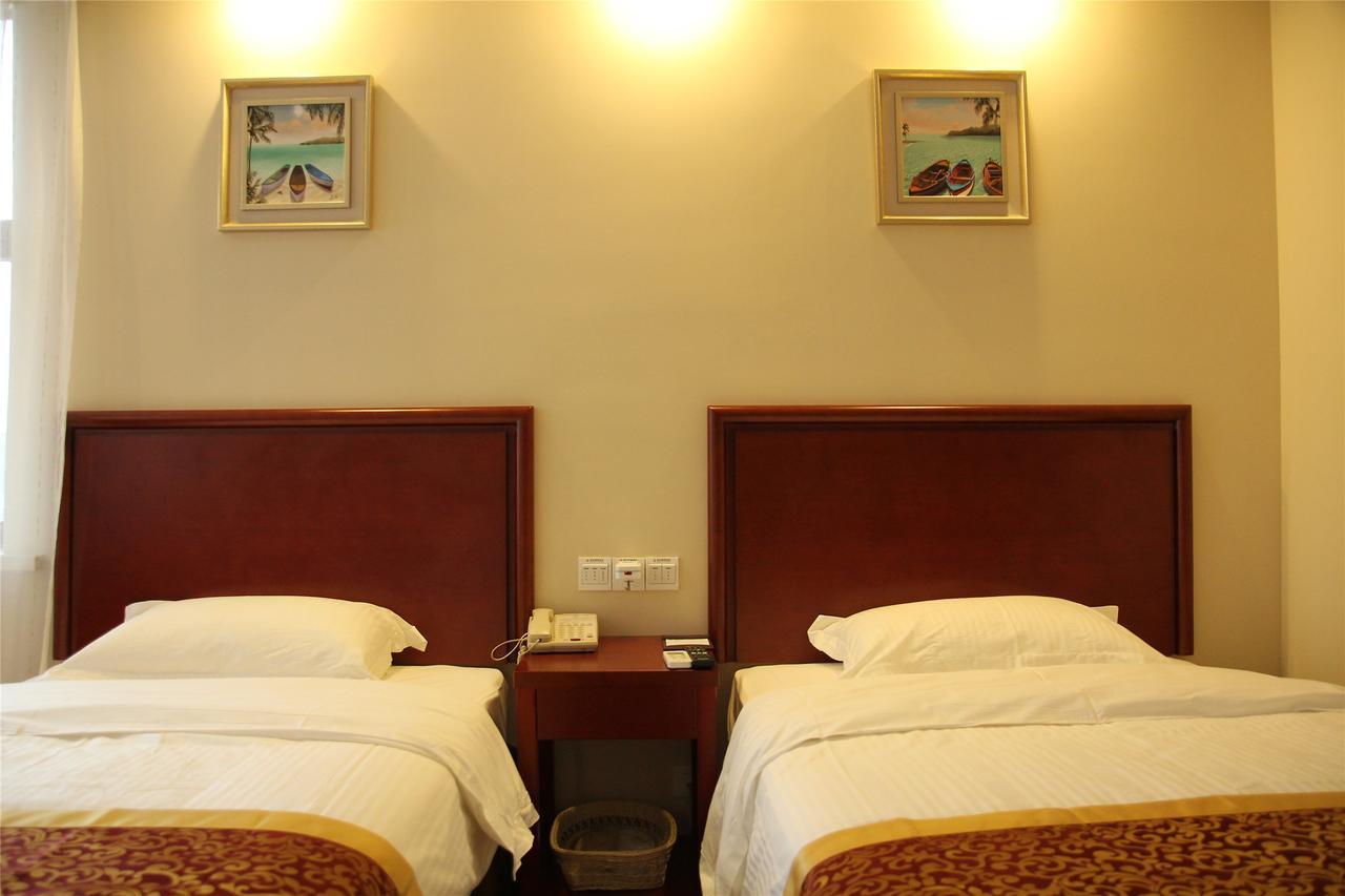 Greentree Inn Shanghai Songjiang District Yanshou Road Li Ta Express Hotel Zhujing Exteriör bild