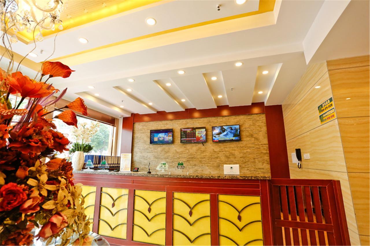 Greentree Inn Shanghai Songjiang District Yanshou Road Li Ta Express Hotel Zhujing Exteriör bild