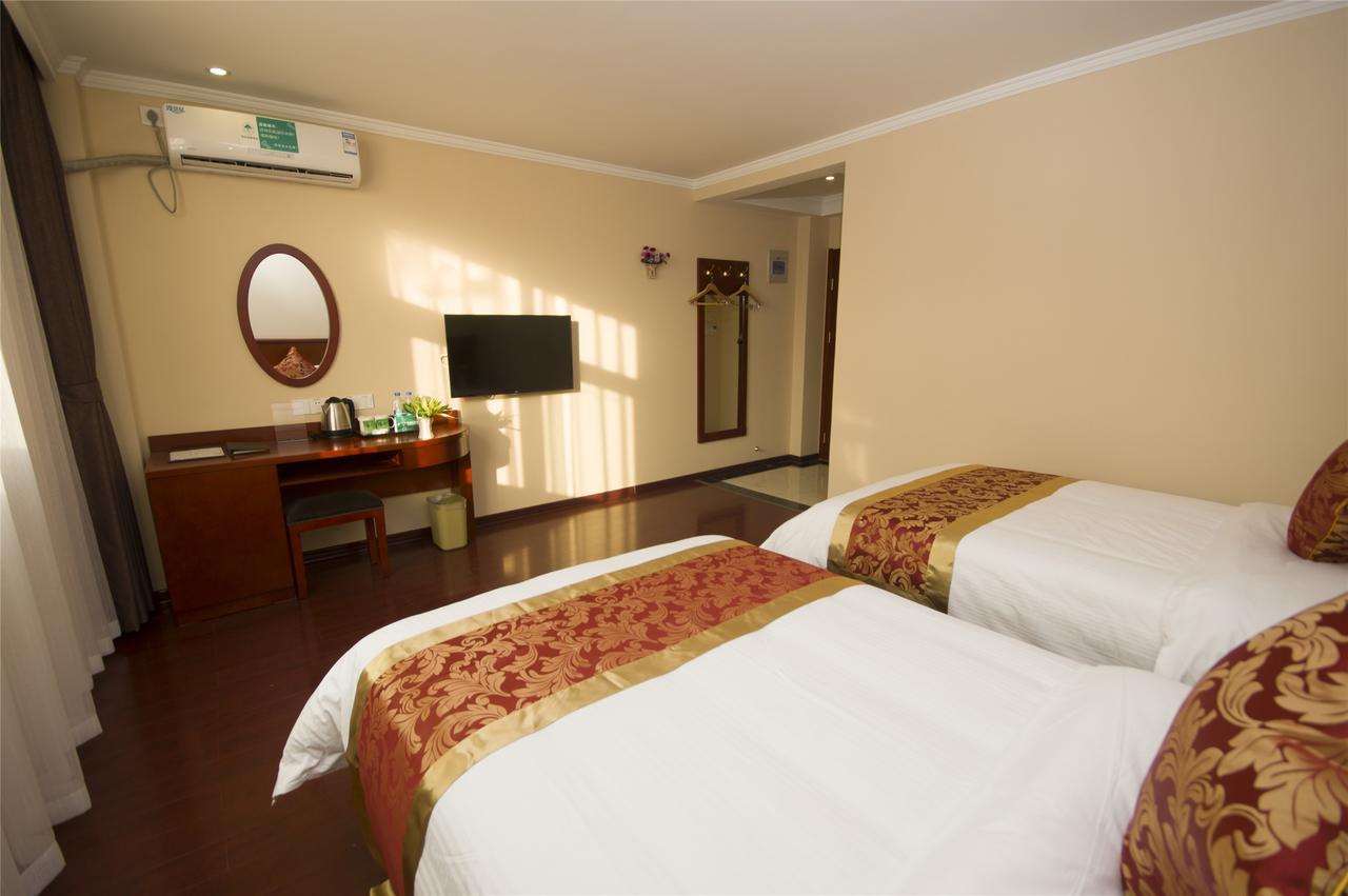 Greentree Inn Shanghai Songjiang District Yanshou Road Li Ta Express Hotel Zhujing Exteriör bild