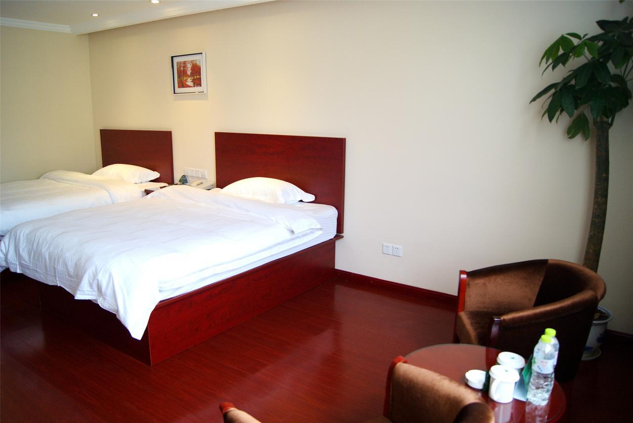 Greentree Inn Shanghai Songjiang District Yanshou Road Li Ta Express Hotel Zhujing Exteriör bild