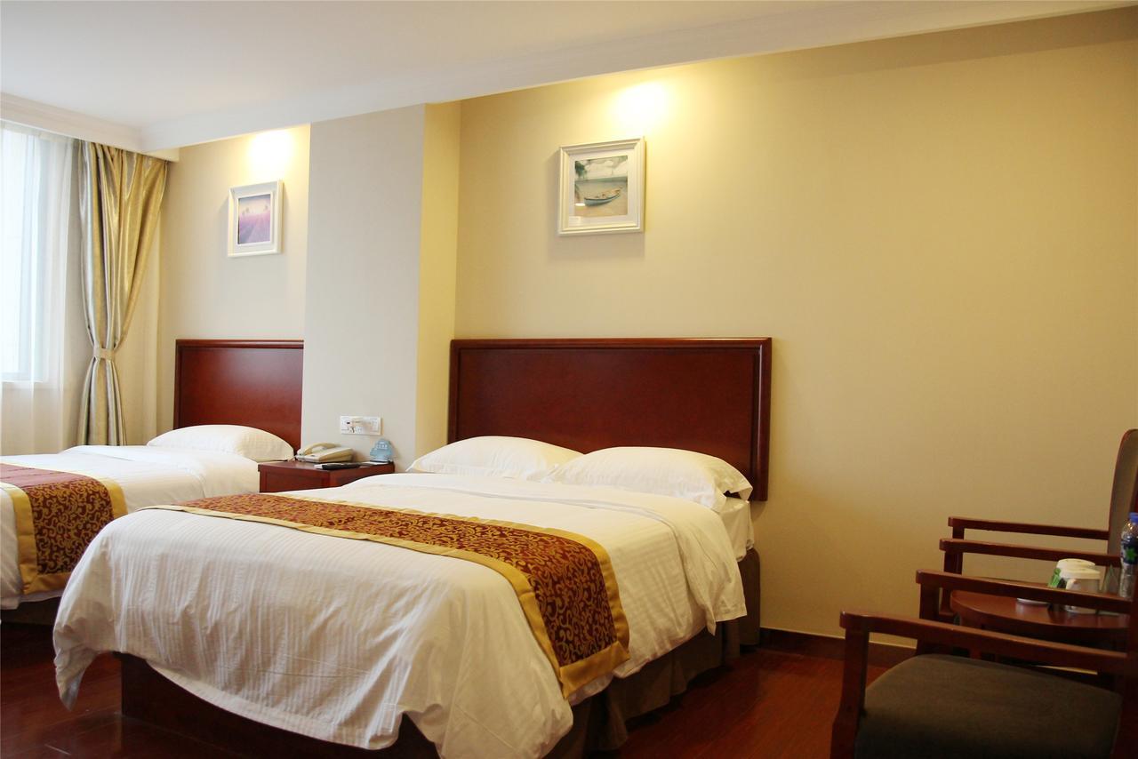 Greentree Inn Shanghai Songjiang District Yanshou Road Li Ta Express Hotel Zhujing Exteriör bild