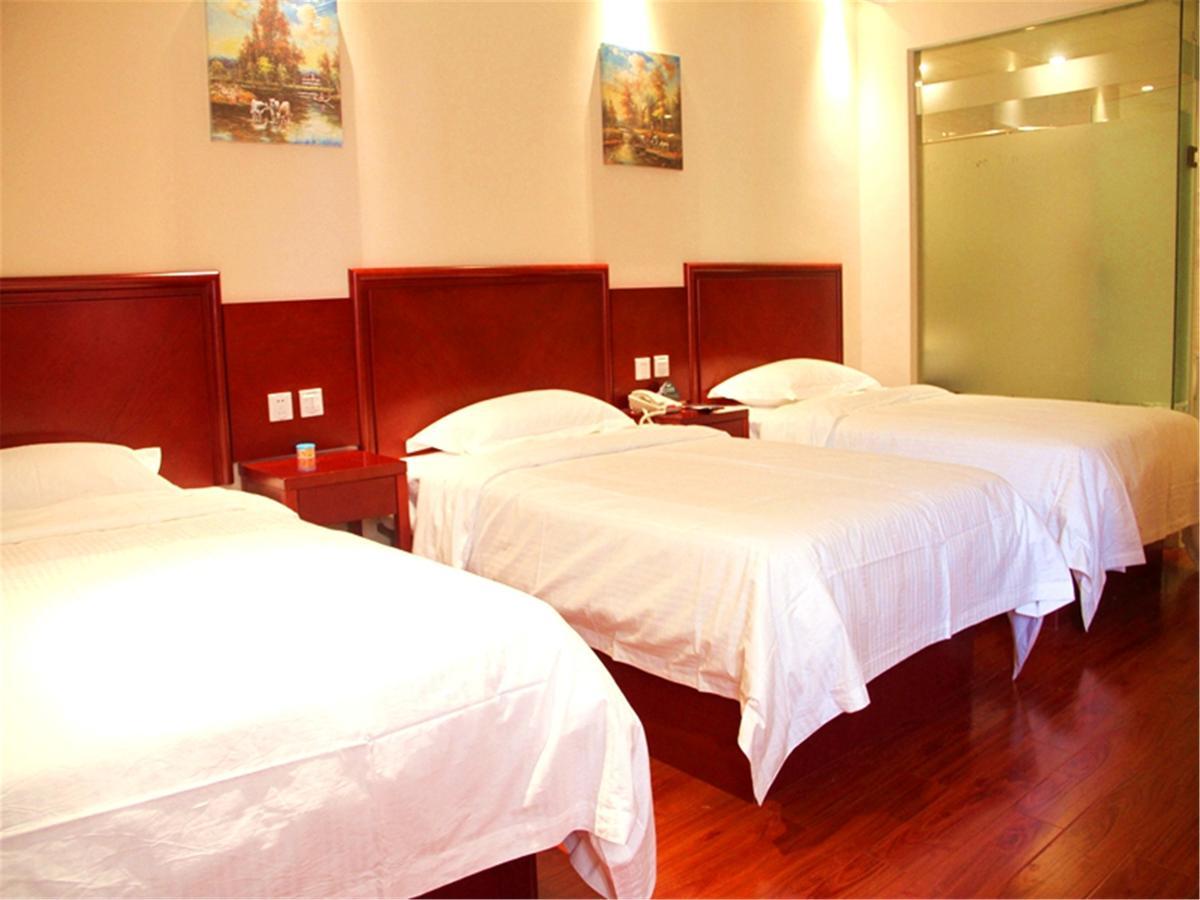 Greentree Inn Shanghai Songjiang District Yanshou Road Li Ta Express Hotel Zhujing Exteriör bild