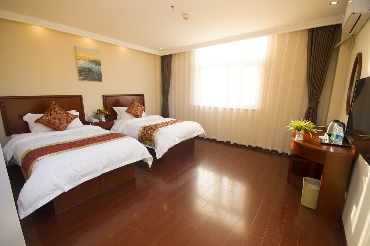Greentree Inn Shanghai Songjiang District Yanshou Road Li Ta Express Hotel Zhujing Exteriör bild