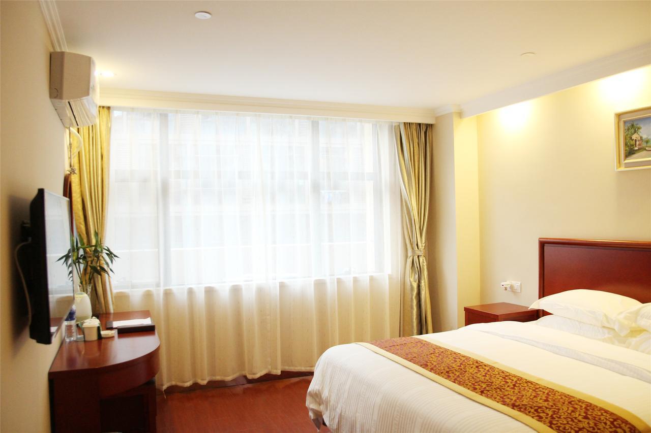 Greentree Inn Shanghai Songjiang District Yanshou Road Li Ta Express Hotel Zhujing Exteriör bild