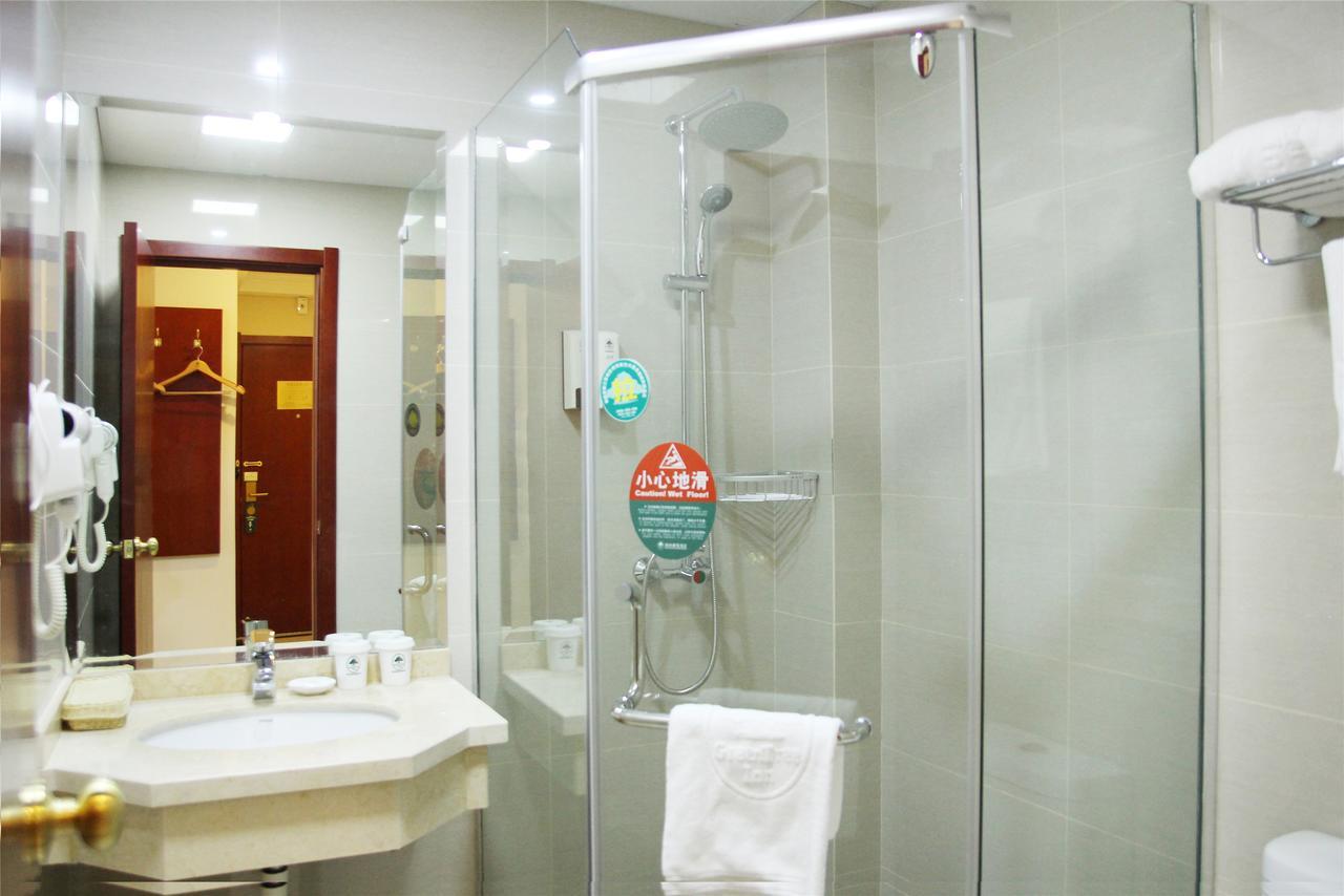 Greentree Inn Shanghai Songjiang District Yanshou Road Li Ta Express Hotel Zhujing Exteriör bild