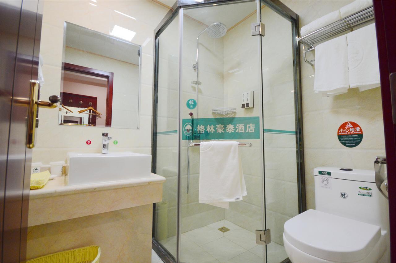 Greentree Inn Shanghai Songjiang District Yanshou Road Li Ta Express Hotel Zhujing Exteriör bild