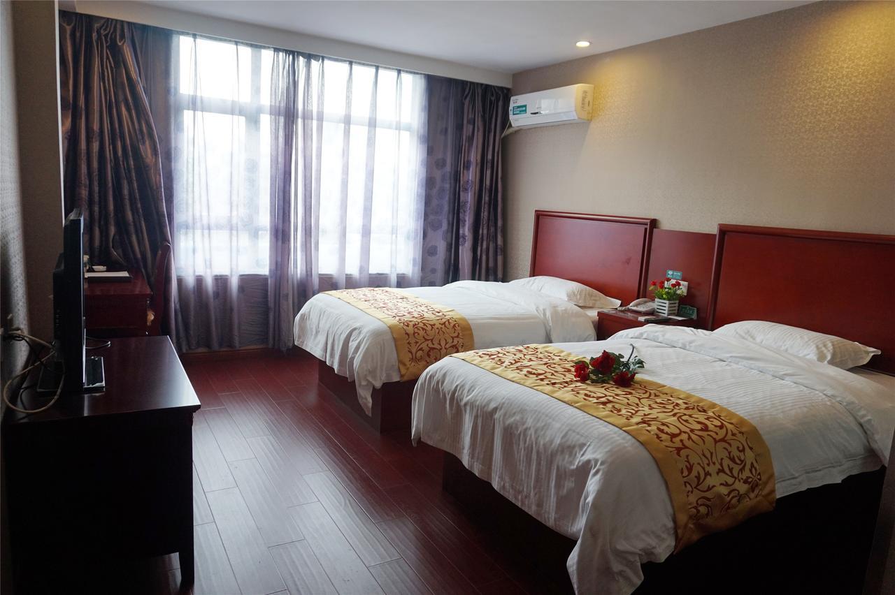 Greentree Inn Shanghai Songjiang District Yanshou Road Li Ta Express Hotel Zhujing Exteriör bild