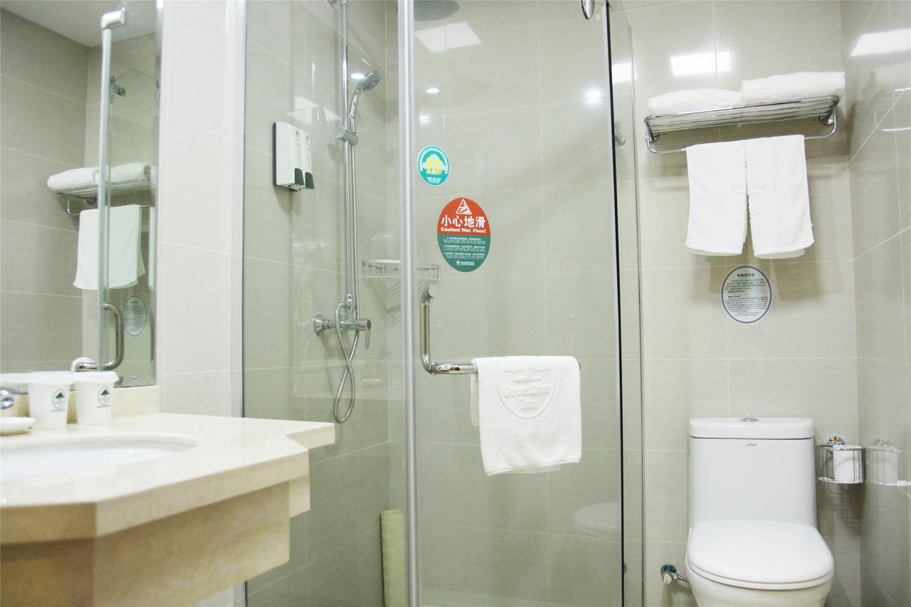 Greentree Inn Shanghai Songjiang District Yanshou Road Li Ta Express Hotel Zhujing Exteriör bild