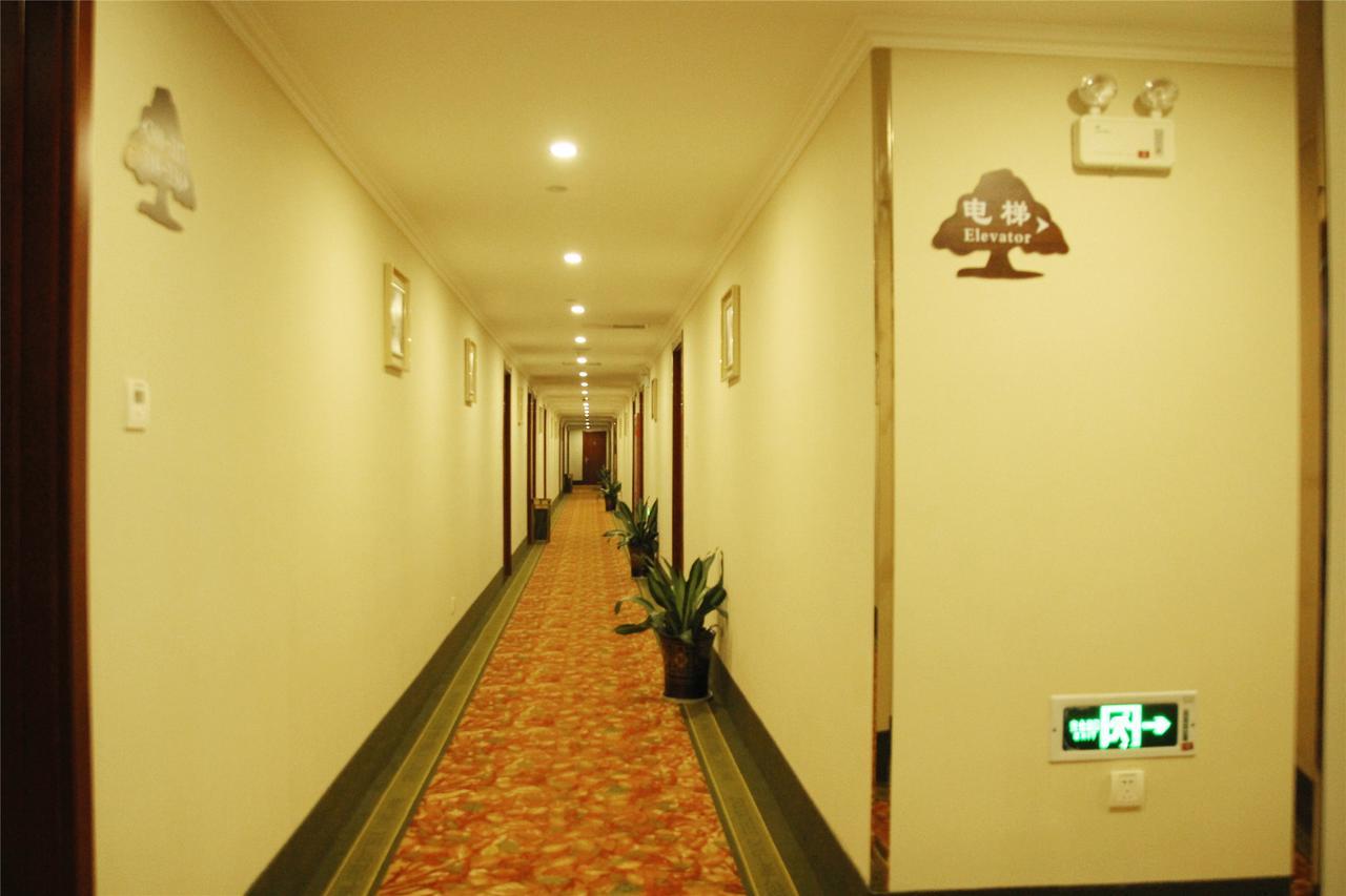 Greentree Inn Shanghai Songjiang District Yanshou Road Li Ta Express Hotel Zhujing Exteriör bild
