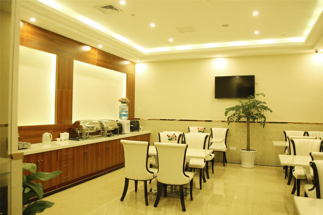 Greentree Inn Shanghai Songjiang District Yanshou Road Li Ta Express Hotel Zhujing Exteriör bild